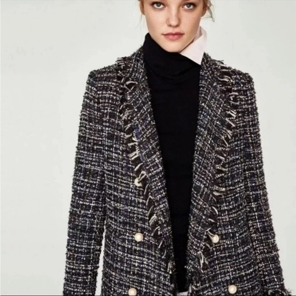 NWT blazer zara size XL - Picture 2 of 6